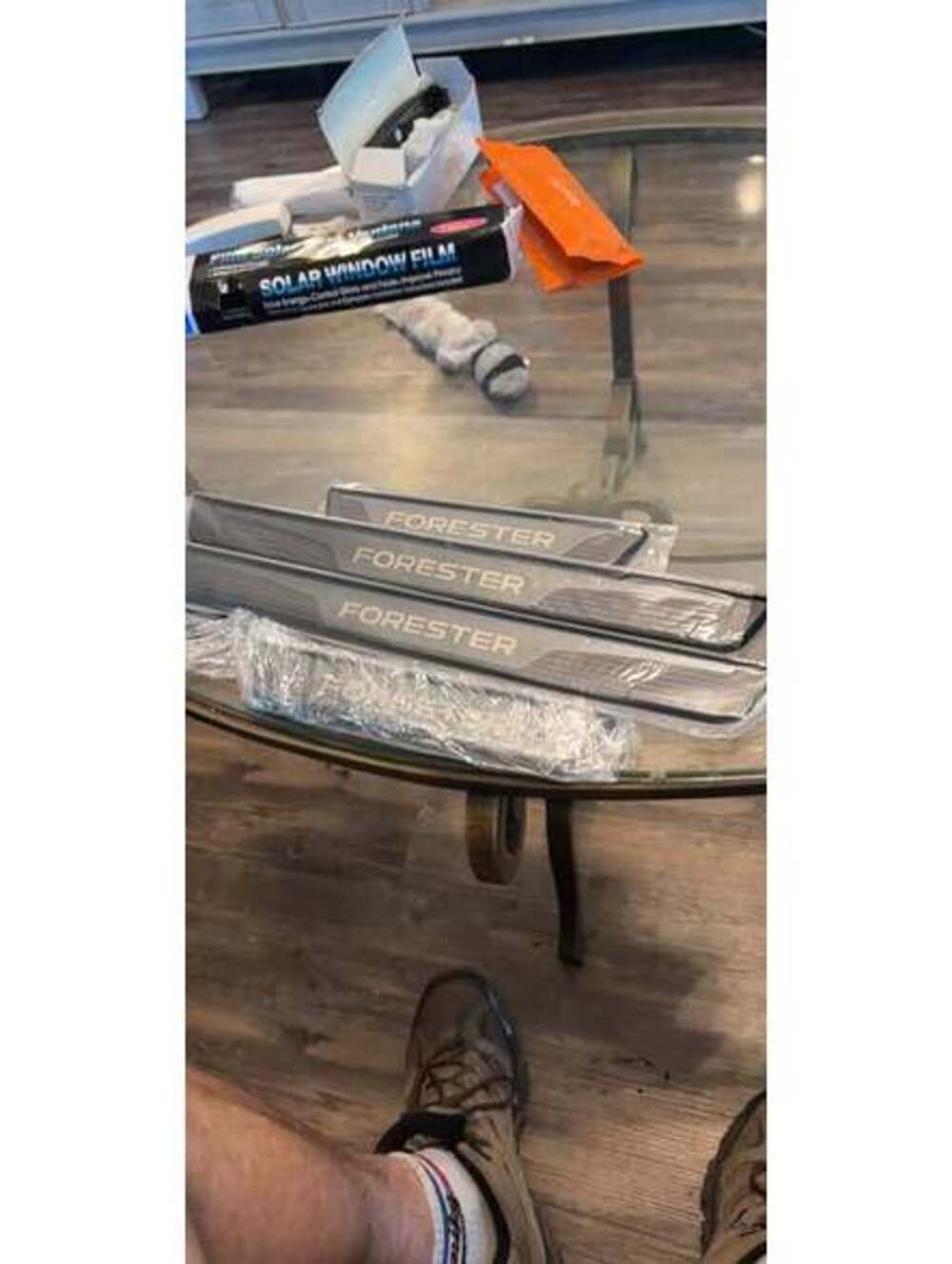 Forester Car Door Sill Protectors, Ventana Solar Window Film